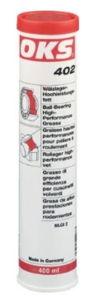 Wälzlager-Hochleistungsfett OKS 402- Kartusche 400ml